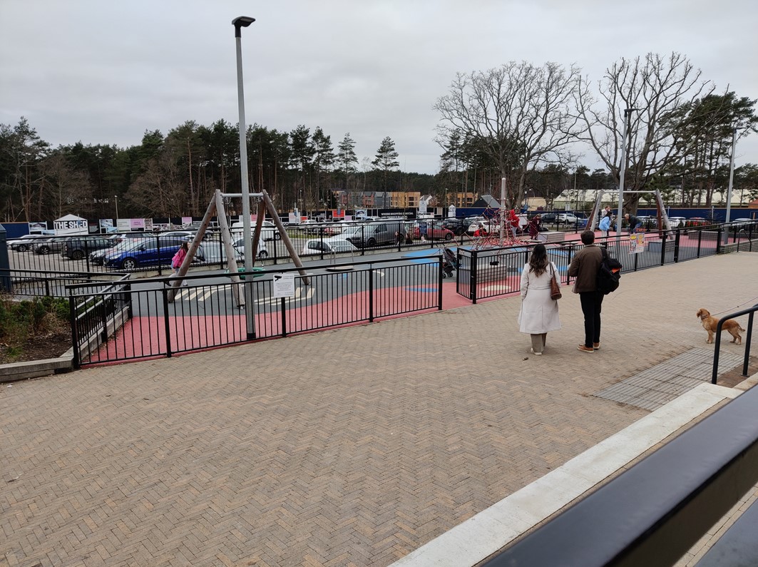 A playground in Whitehill and Borden