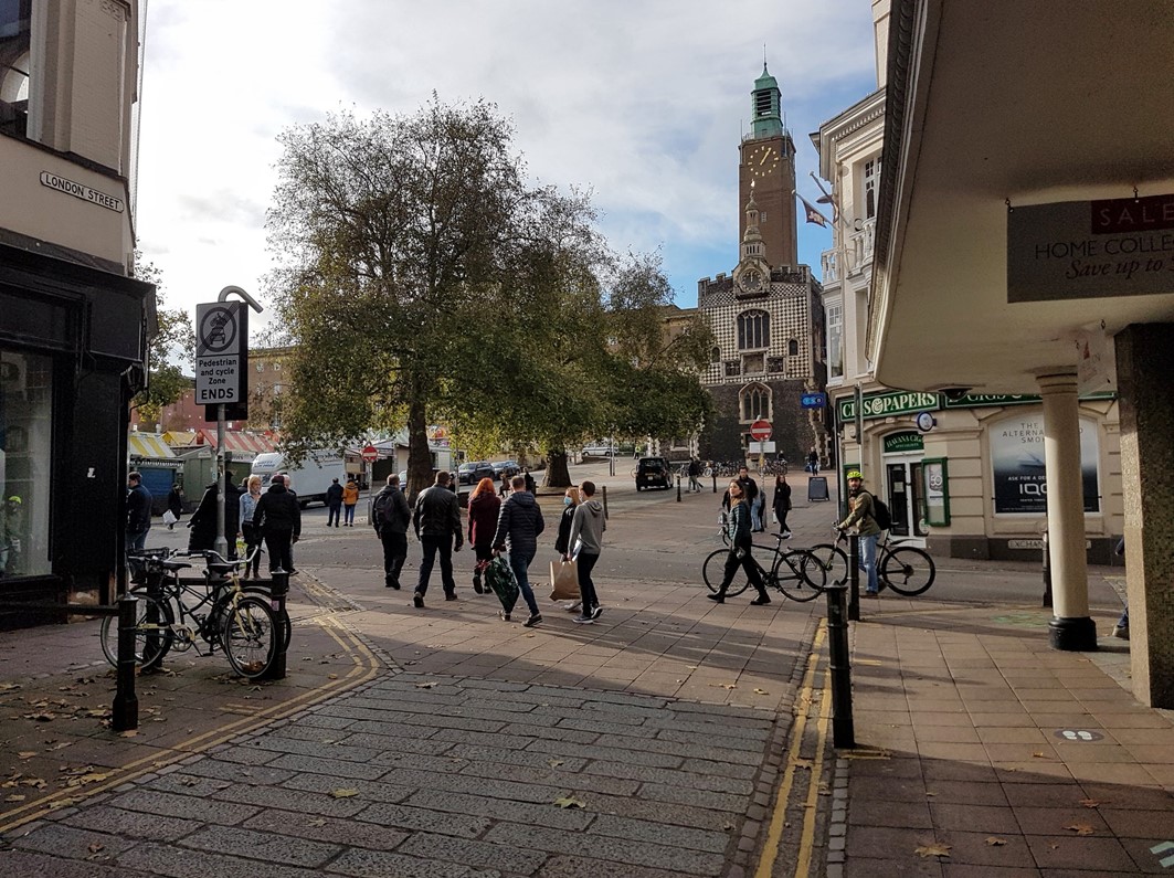 Norwich city centre